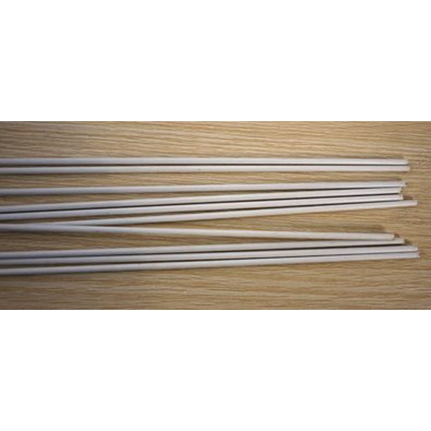 Mr.Garden Garden Stake, Plant Stake, Plastic Coated Iron Wire, White