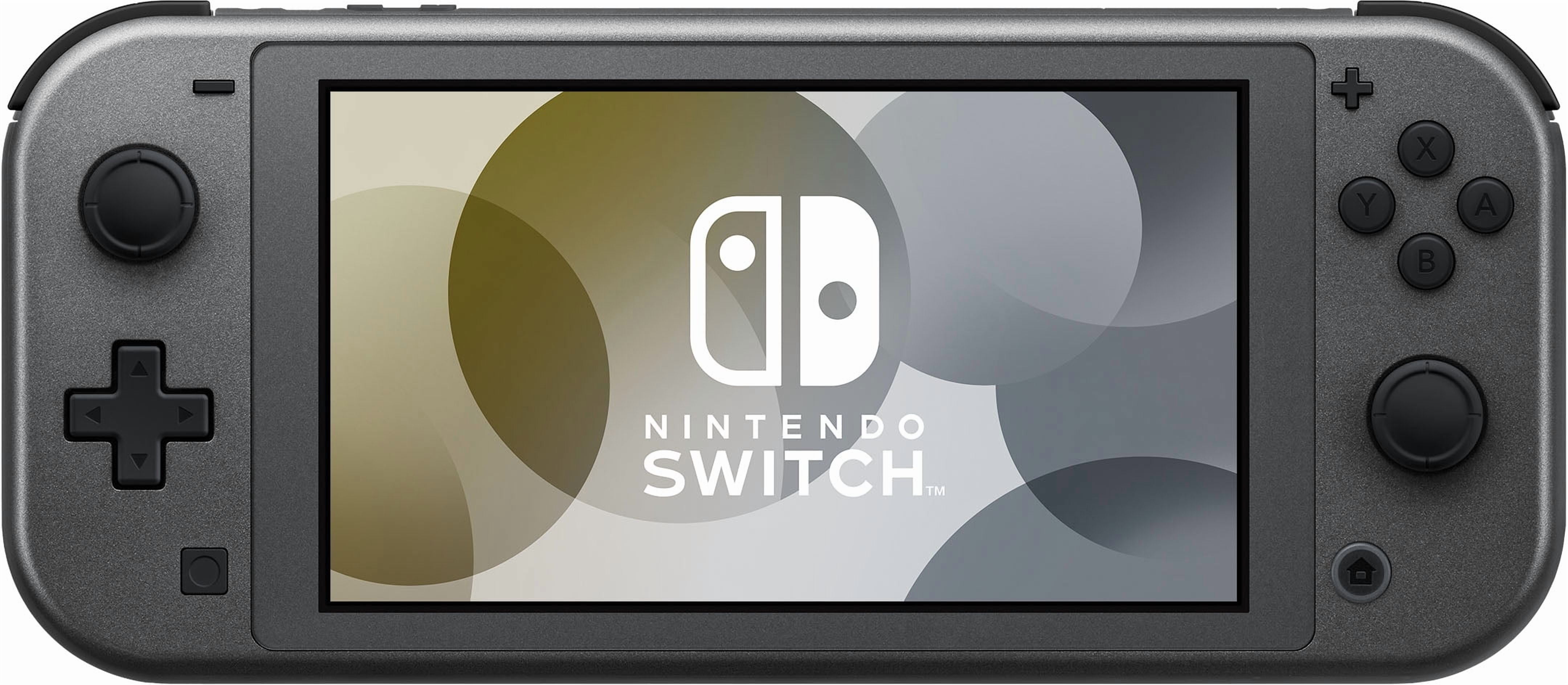 Nintendo Switch Lite Pokemon Dialga & Palkia Limited Edition with Grand Theft Auto: The Trilogy and Mytrix Accessories NS Game Disc Bundle Best Holiday Gift