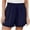 Navy, variant on Pxkloy Womens Lounge Shorts 2025 Summer Casual Loose Fit Beach Short High Waisted Drawstring Plus Size Shorts with Pockets Black,XXXXL