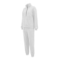 thumbnail image 6 of Ndbuld Womens Sweatsuits 2 Piece Set Love Heart Print Long Sleeve Hoodies and Drawsting Pants Lounge Sets for Women Comfortable Loose Casual Travel Outfits for Women White XL, 6 of 8