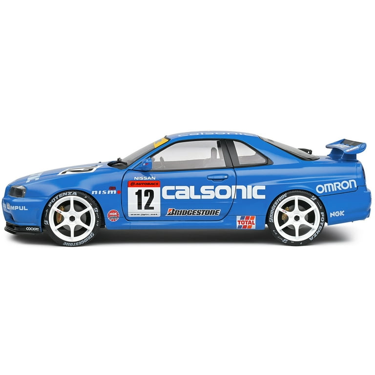 NISSAN SKYLINE 2000GT-R 1/18 ミニカー SOLIDO 1/18 - NISSAN Skyline GT-R (R34) Streetfighter - 2000