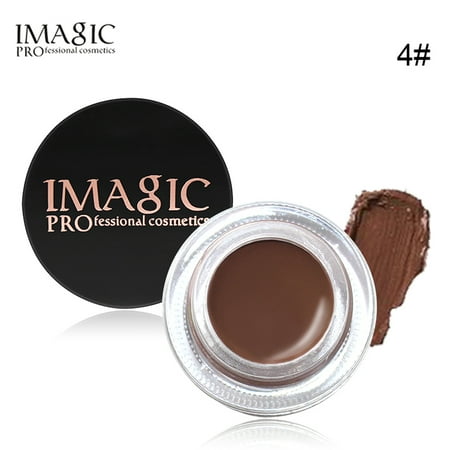 Yosoo Imagic 6 Colors Make Up Waterproof Eyebrow Gel Beauty Cosmetics Long-wear Brow Gel with Brush, Brow Gel, Eyebrow
