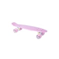 thumbnail image 1 of Patineta semiprofesional minicruiser tipo penny con deck rosa, trucks blancos y ruedas rosas transparentes Display Penny minicruiser, 1 of 4