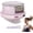Pink, variant on Yifan Hands-Free Clip-On Bladeless Fan, Portable 3-Speed USB Rechargeable Personal Cooling Fan for Office, Travel and Outdoor Use