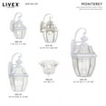 thumbnail image 2 of Livex Lighting - Monterey - 2 Light Outdoor Wall Lantern in Traditional Style -, 2 of 14