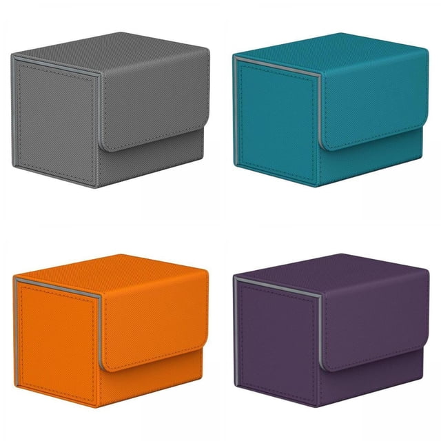 Estuche de baraja de cartas coleccionables,Soporte para caja de baraja de cartas coleccionables Separadores de cartas grandes,Estuche para cartas Organizador de tarjetas Soporte de