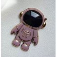 thumbnail image 5 of 6D Plating Astronaut Mini Phone Stand, Shiny Astronaut Folding Phone Bracket, Creative Cute Self-Adhesive Phone Holder for All Phones, 5 of 5