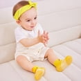 thumbnail image 2 of Baby Toddler Sock Shoes Infant First Walking Floor Shoes Indoor Anti-Slip Slippers for Baby Girls Boys, 2 of 9