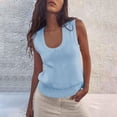 thumbnail image 2 of Bovemsi Silk Camisole Tops for Women Summer Sweater Vest Sleeveless Ribbed Knit Camisoles for Under Clothes, 2 of 9