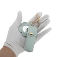 thumbnail image 5 of Unique Bargains 1 Pc Handbag Charms Keychains Durable Flower Mirror Bag Accessories Light Blue, 5 of 6