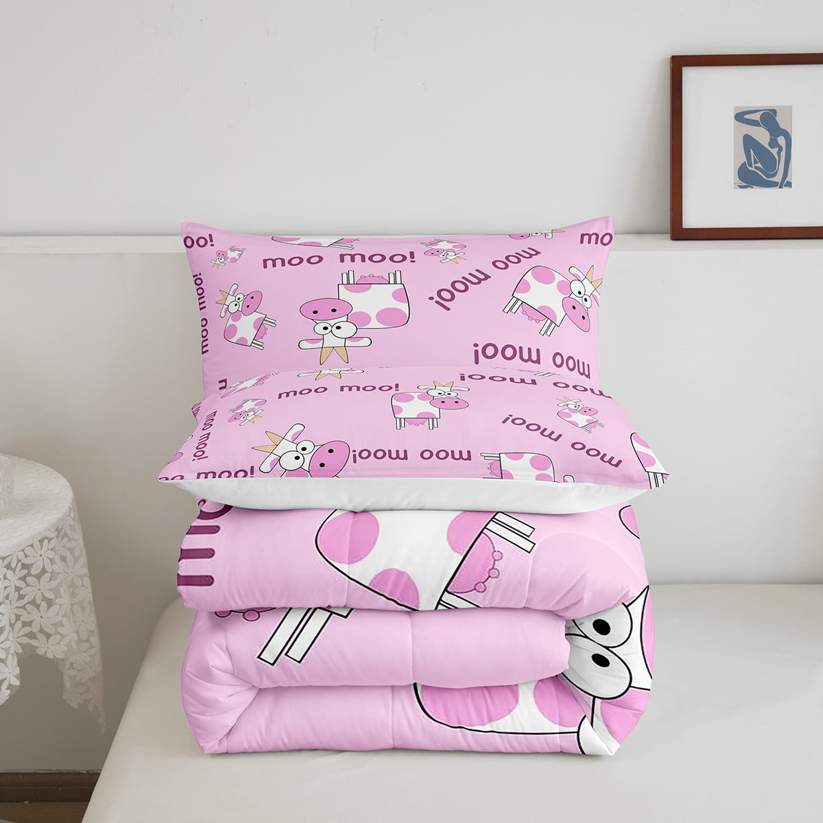 Moo cow comforter sale