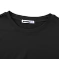 thumbnail image 6 of Fymall Men's Quick Dry Short Sleeve Compression Shirt Stretch Athletic Base Layer Top Sports Workout Rash Guard T-Shirts, 6 of 9