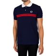 thumbnail image 2 of Sergio Tacchini Supermac Polo Shirt, Blue, 2 of 5