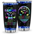 thumbnail image 1 of Gaming Mug Tumbler Boys Teens Gifts - Gamer Gamepad Presents for Kids Toddlers Son Easter Birthday Christmas Game Controller Cup for Husband Father Dad Coffee Tumbler 20oz Stainless Steel, 1 of 6