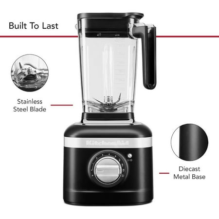 KitchenAid - K400 Variable Speed Blender with Tamper - Black Matte