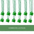 thumbnail image 4 of 4E's Novelty 12-pack Green Beads & Shot Glass Necklaces - St. Patrick's Day Party Accessories, 4 of 9