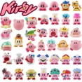 thumbnail image 2 of Figuras de acción de Star Kirby, juguetes con bolsa de almacenamiento de dibujos animados de Kirby, figura bonita de PVC, juguete de acción, bolsillo con cordón, 2 of 6