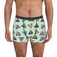 thumbnail image 1 of Balery Lighthouse Calzoncillos bóxer para hombre, ropa interior de algodón suave y transpirable con cinturilla de nailon-Small, 1 of 5