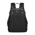 thumbnail image 3 of Balery Silver Glitter1 Lightweight Backpack for Men and Women - Durable and Water-Resistant, Ideal for School, Work, Travel, and Everyday Use, 3 of 9