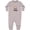 AC-Heather Grey, variant on Inktastic Velveteen Rabbit Baby Fleece Romper