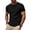 Black, variant on Men's Quick-Drying Round Neck Short Sleeve T-Shirt - Marathon Running Fitness Gym Top Breathable Sweat-Wicking Lightweight Summer Tops for Men Training,Royal Blue S