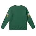 thumbnail image 5 of Dwelliawo St. Patricks Day Shirts for Men Printed Long Sleeve Waffle Knit Shirts Novelty Saint Patrick's Slainte Clover Shamrock Graphic Tees Round Neck Outfit Dark Green M, 5 of 6