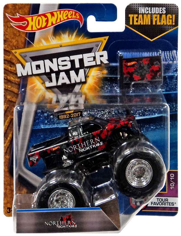 Hot Wheels Monster Jam 25 Northern Nightmare Diecast Car ...