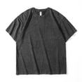 thumbnail image 5 of Womens Summer Tops Short Sleeve Crewneck Loose Fit T Shirts for Women Oversized Casual Basic Tee Street Fashion, 5 of 5