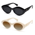 thumbnail image 1 of Gafas de Sol Ovaladas Gruesas de Moda Polarizadas VANLINKER VL9825, 1 of 4