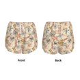 thumbnail image 3 of Pofeuu Vintage Nautical Print Women's Athletic Shorts Running Workout Shorts Tummy Control Quick Dry Gym Shorts with Pockets Double layer sports shorts-X-Large, 3 of 7