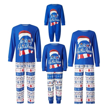 

Women Men Children Matching Outfits Matching Christmas Pajamas For Couples Family Christmas Pajamas Matching Sets Blue
