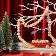 thumbnail image 4 of Perlas de madera Yookeer, 2 cm, 100 unidades, palabras navideñas, bricolaje, 4 of 7