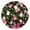 Pioneer Flower Floral-1, variant on Pioneer Flower Floral Print Pattern Round Fitted Tablecloth with Elastic Edge,Dining Table Cover Waterproof,Outdoor Round Tablecloth for Camping,Dining,Indoor and Outdoor