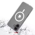 thumbnail image 2 of Funda Para iPhone Magsafe Uso Rudo + Cargador Inalámbrico Iphone 13/14 Transparente, 2 of 9