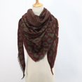 thumbnail image 2 of GDREDA Cape Écharpe Imprimé Léopard Chaud pour Femmes - Châle d'Hiver Polyvalent Accessoire de Mode Long Rouge, Taille Unique, 2 of 2