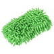 thumbnail image 1 of Guantes de limpieza de microfibra chenille Uxcell, esponja de lavado, mitón, verde, 1 of 5