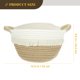thumbnail image 2 of unbranded Cesta Tejida Con De Multiusos Para Almacenar Accesorios Y Snacks, 2 of 6