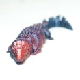 thumbnail image 6 of 3D Printed Crocodile,Movable Mouth,Flexible Joint Animal lacertid Figurines, Home Office Decor,Articulated Small sculpture, decorative item Surprise Festival Gifts, 6 of 9