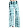 thumbnail image 5 of Gibobby Pantalones mujer Mujer Casual Yoga Estampado Deportes Bohemia Caderas Cintura Alta Pantalones Palazzo(Verde， M), 5 of 5