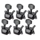 thumbnail image 5 of 6 Pcs Clavijas de Afinaciónes Semi Cerrado de Color Negro Afinadores para Guitarra Acústica Cabezas de Maquinas 6R, 5 of 7