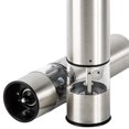 thumbnail image 1 of Gohope Electric Salt/Pepper Grinder - Automatic, Refillable, Battery Operated Stainless Steel Spice Mills with Light - One Handed Push Button Peppercorn Grinders and Sea Salt Mills, 1 of 7