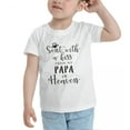 thumbnail image 3 of Sent with A Kiss from My PAPA in Heaven Cute Toddler Tshirts for Boys Girls (White, 3T), 3 of 5