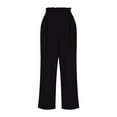 thumbnail image 6 of RongHuan Plus Size Palazzo Pant for Women High Waisted Wide Leg Pants Lightweight Athletic Pants Casual Workout Pants with Pockets, 6 of 8