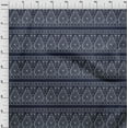 thumbnail image 3 of oneOone Viscose Chiffon Fabric Stripe|Leaves & Floral Block Print Sewing Fabric BTY 42 Inch Wide, 3 of 4