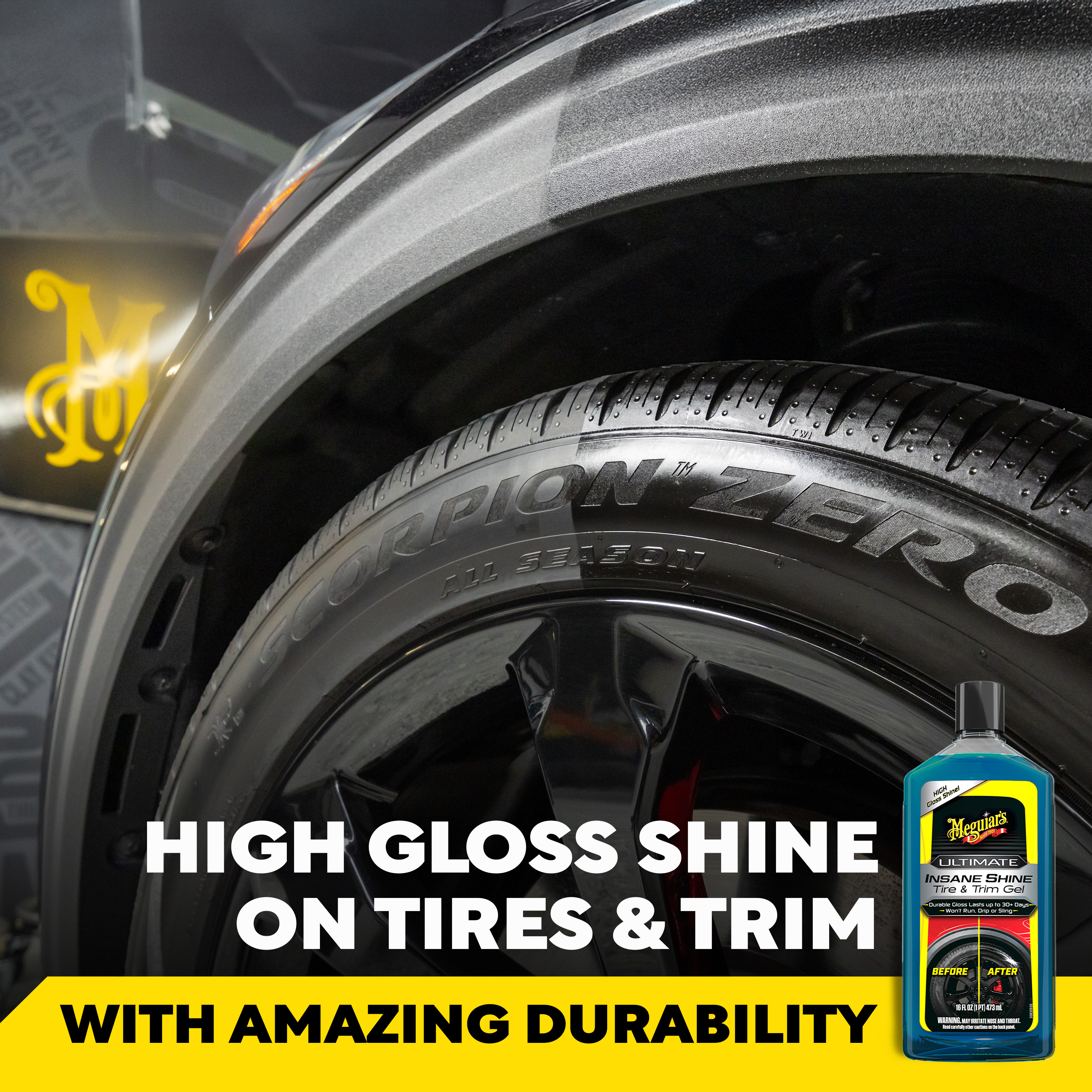 Meguiar's Ultimate Insane Shine Tire & Trim Gel photo 2