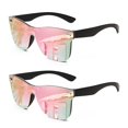 thumbnail image 1 of Gafas de sol FEISEDY B4114 con lentes espejadas de moda UV400 para mujer y hombre, 1 of 6