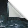 thumbnail image 3 of Ambesonne Cave Kitchen Curtains, Vatnajokull in Iceland, 55"x39", Charcoal Grey Pale Blue, 3 of 3