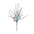 thumbnail image 1 of Plastic Easter Flower Easter Colorful Egg Berries Decorations Spring Flower Egg Twig Branches for Home Party Vase Flower Arrangement Centerpiece Easter Egg Decoration, 1 of 5