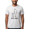 thumbnail image 2 of Father and Daughter Cotton T-Shirt - EST 2026 First Father's Day Gift Tee, 2 of 6
