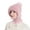 Pink, variant on Women's Cold-Resistant Hat Combo - 3-in-1 Knitted Scarf Mask, Fall Winter Warm, Outdoor Ski Windproof Accessory, Pink